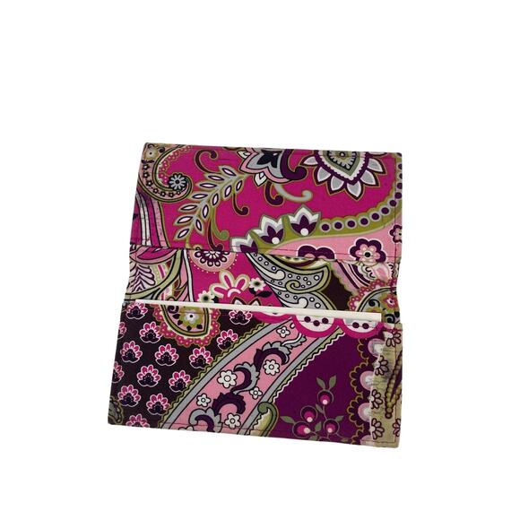 Vera Bradley Verry Berry Paisley CheckBook Cover - Picture 3 of 4